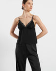 Ama Blonde Top - Sort