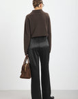 Ames Satin Pants - Black