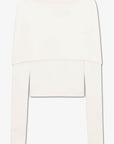 Dove off-shoulder Top - Cream