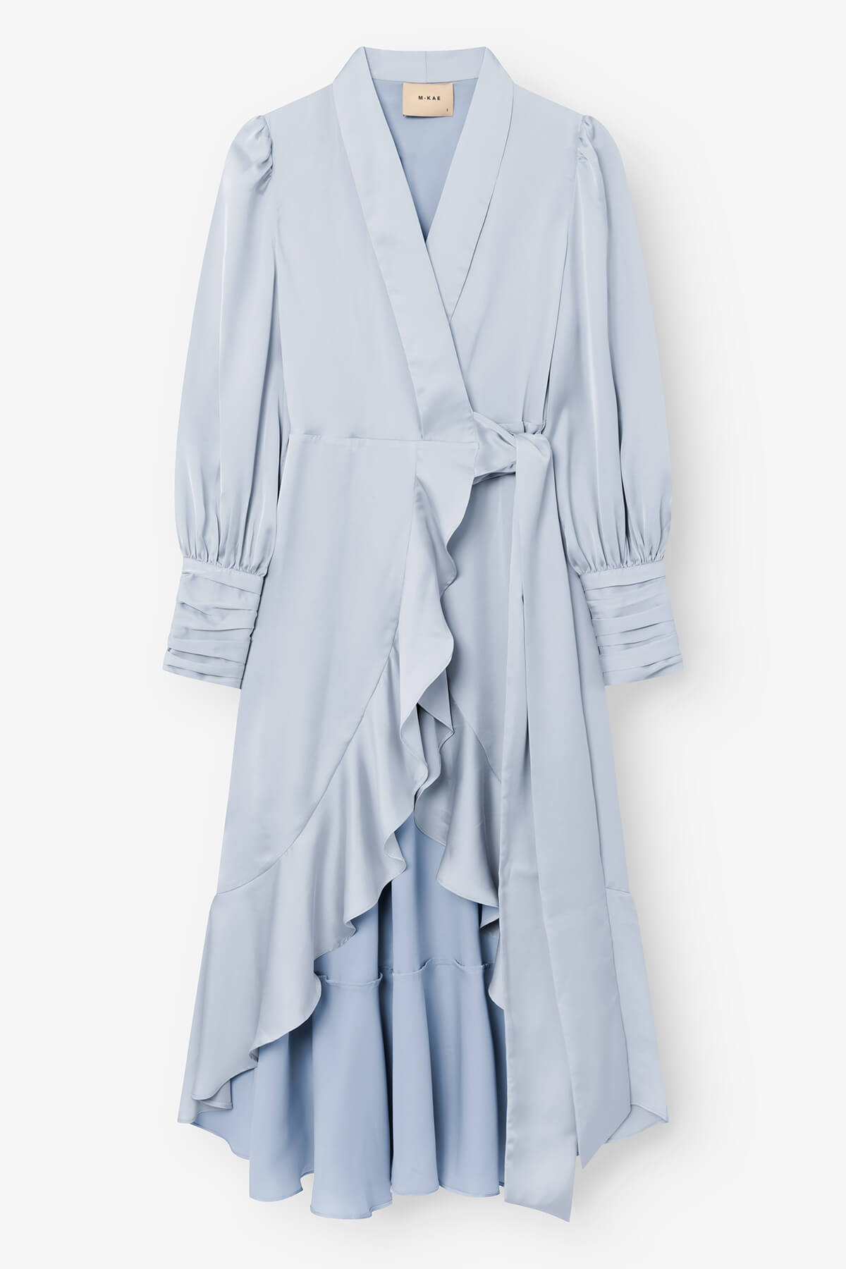 havana ruffle midi dress Havana Dress - Blue – M-KAE