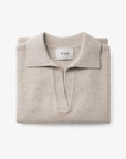 Menton Polo Bluse - Beige