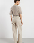 Menton Polo Bluse - Beige