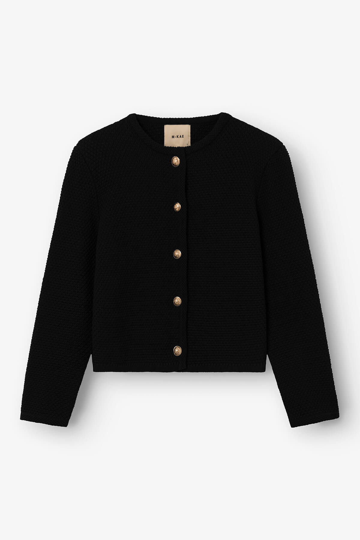 Mサイズ 大人しく Ennoy Button Cardigan Black カーディガン