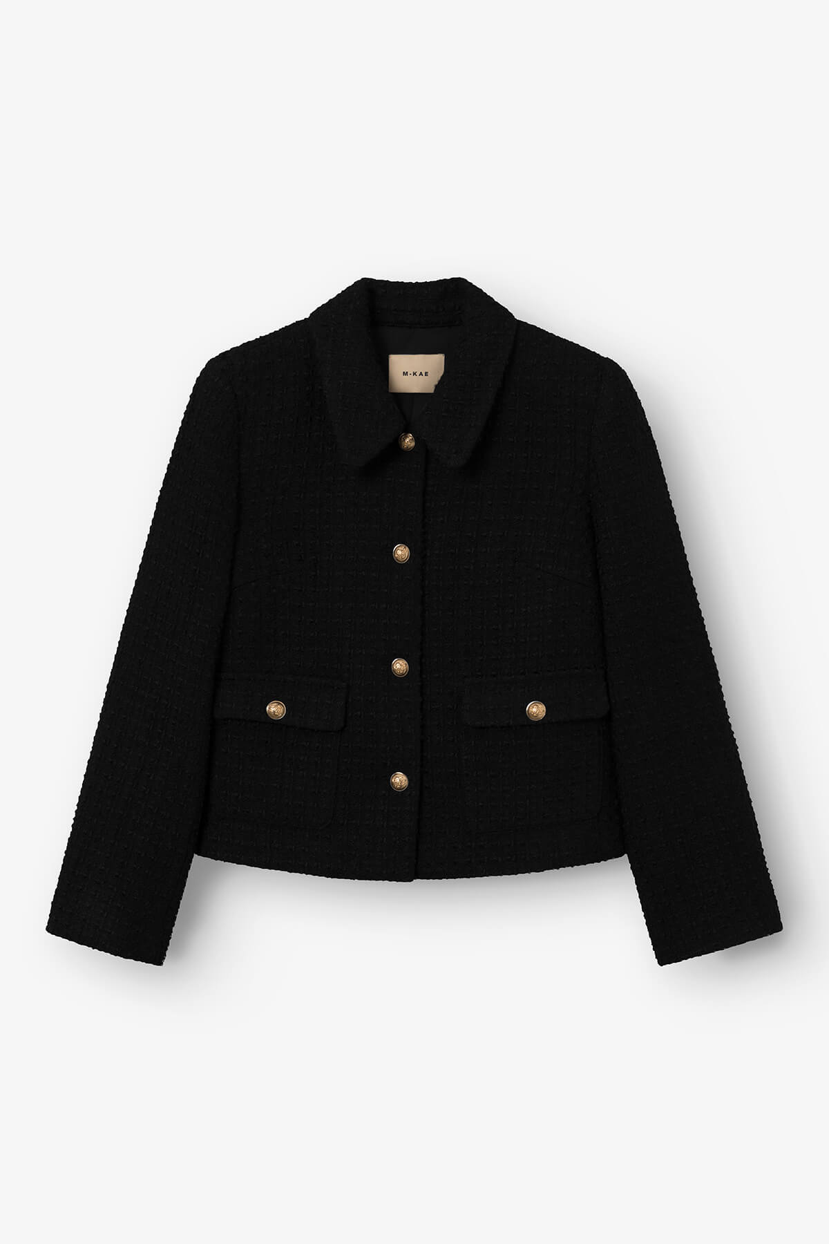 Verona Boucle Jacket Black M KAE Copenhagen