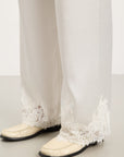 Ames Lace Pants - Cream
