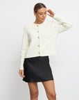 Sienna Cardigan - Knitted off-white