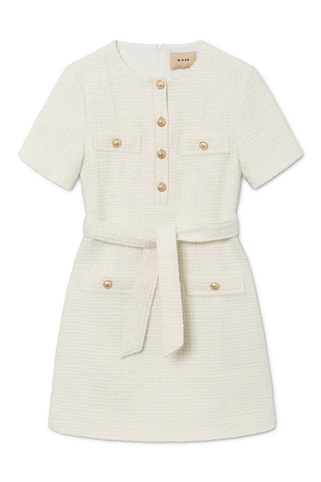 Taylor Boucle Dress - Off-White
