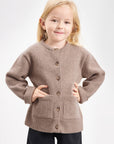 York Cardigan Mini - Brun